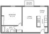 1Bed/1Bath
